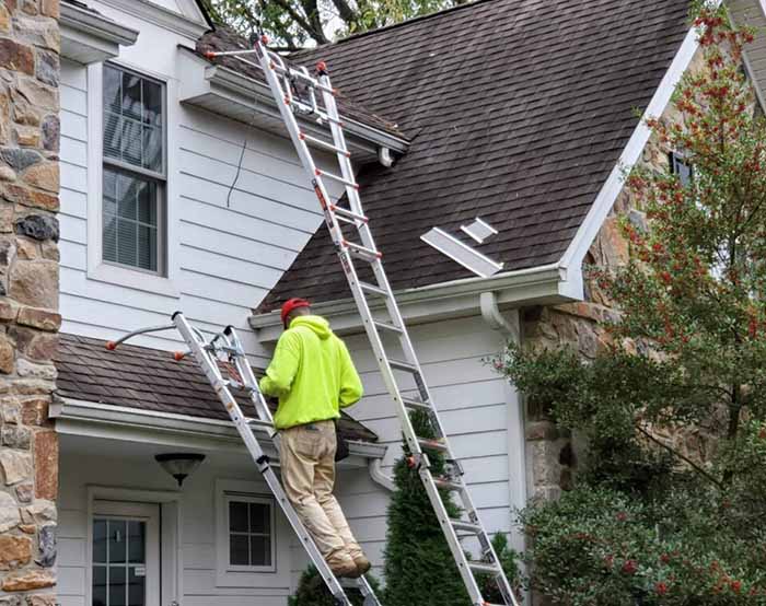 Gutter guard install